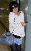 Lily Allen arrives at Heathrow Airport from Miami