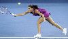 Ana Ivanovic playing hard to win the match