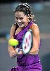 Ana Ivanovic athlete in a purple outfit