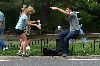 Kate Hudson filming Bride Wars in Central Park may 2008