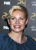 Elisha Cuthbert perfect makeup and hair tied back style