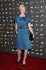 Elisha Cuthbert in a stunning navy dress