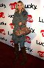 Sarah Carter HQ Photos on the red carpet of the Lucky Magazine Party