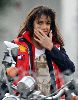 Michelle Rodriguez : yesterday on the 5th of January 2009 participating in the DUI Community Service in L.A