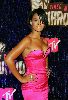 Rihanna in a glam pink dress at the 2007 MTV video awards