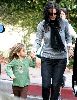 Courtney Cox : and her daughter Coco who looked confident accompanied with her mommie wearing a green top and a brown pants in Beverly Hills on Jan5, 2009