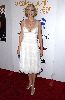 Elizabeth Mitchell : wearing a white open-chest dress photo at the 7th Annual Breakthrough Of The Year Awards on December 9th 2008