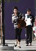 Vanessa Anne Hudgens as she leaves a gym