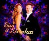 Lisa Snowdon and Brendan Cole