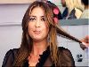 Lisa Snowdon getting ready for dancing with the stars