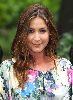 Lisa Snowdon : arrives to sir david frost summer garden party on July 2008