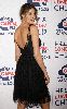 Lisa Snowdon : arrives at the Capital Rocks charity event wearing a backless black dres