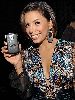 Eva Longoria at the BlackBerry Bold launch party in Beverly Hills with a costum cell-phone in her hands