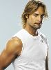 Josh Holloway sleevless white top