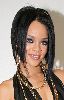 Rihanna high quality photo wearing multi-gold chains necklaces