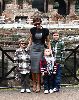 Victoria Beckham holiday pictures with her kids in Italy