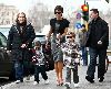 Victoria Beckham holiday with kids in Italy