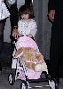 Suri Cruise with Her Stroller