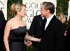 Kate Winslet and Leonardo Dicaprio at the 66th Annual Golden Globe Awards