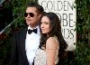 angelina jolie and Brad Pitt at the 66th Annual Golden Globe Awards