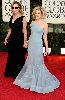 Drew Barrymore and Jessica Lange at the 66th Annual Golden Globe Awards