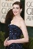 Anne Hathaway at the 66th Annual Golden Globe Awards