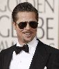 Brad Pitt arrives on the red carpet of the 66th Golden Globe Awards 2009