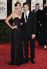 Michael C Hall and Jennifer Carpenter on the red carpet of the 66th Annual Golden Globe Awards