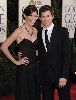 Jennifer Carpenter with Michael C Hall at the 66th Annual Golden Globe Awards