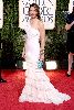 Sandra Bullock looked amazing in a swan-like white dress for the 66th Annual Golden Globe Awards