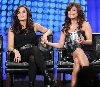 Kara DioGuardi and Paula Abdul at the Fox Network portion of the 2009 Winter Television Critics Association Press Tour