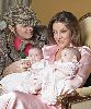 Lisa Marie Presley latest picture with her twin baby daughters