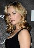 Kristanna Loken latest public appearance wearing an open-chest black dress