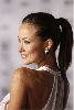 Olivia Wilde pony-tail hair style for the 35th Annual Peoples Choice Awards