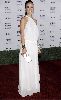 Olivia Wilde wears a white dress for the 35th Annual Peoples Choice Awards