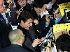 Tom Cruise with his fans before the press conference held in Korea on January 18th 2009