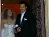 Alpay Kemal Atalan and selen seyven at their wedding