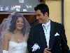 Alpay Kemal Atalan as Genco and selen seyven as pinar at their wedding