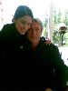 hazal kaya with the actor who played her father in Genco