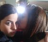 hazal kaya kissing a friend