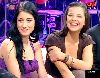 hazal kaya and Selen Seyven together in a TV live interview