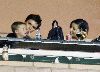 Victoria Beckham : with actress Eva longoria watching a game