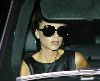 Victoria Beckham inside her car lands at LAX airport in Los Angeles, California on January 25th 2009