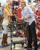 Heidi Montag and Spencer Pratt seen shopping together at the 99 Cents Store in Los Angeles on 28th January 2009