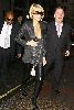 Paris Hilton : arrives to her hotel after a day of TV interviews in London, England yesterday on the 28th of January 2009