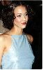 Actress jessica alba old picture of short hair cut and blue dress