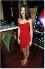 Actress jessica alba old picture in red dress