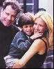 Actress kelly preston with her son Jett and husband John Travolta