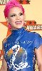 Pink arrives at the 2001 MTV movie awards at The Shrine Auditorium in Los Angeles, California on June 2nd, 2001