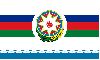 World Flags : Azerbaijani Republic Presidential  AT sea  Flag